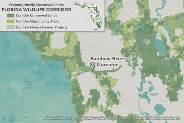Rainbow River Corridor Map
